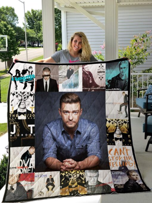 Buy Justin Timberlake Quilt Blanket & Quilt Bedding Set 01