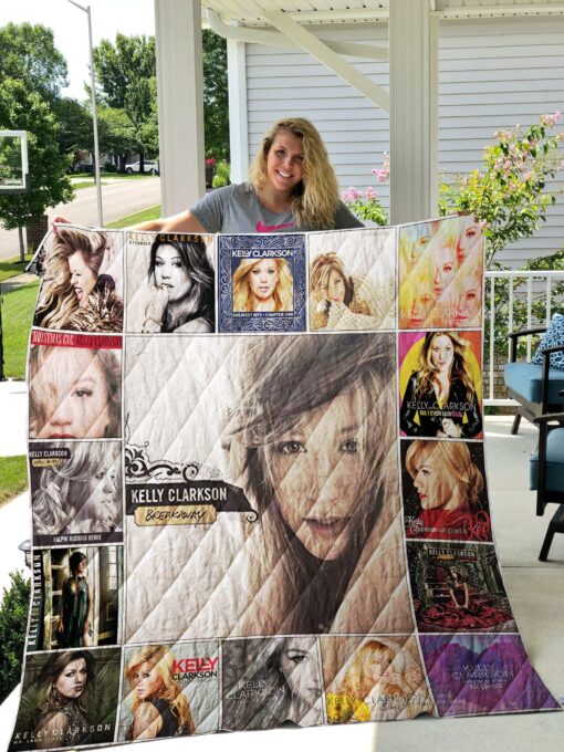 Buy Kelly Clarkson Quilt Blanket & Quilt Bedding Set 01243