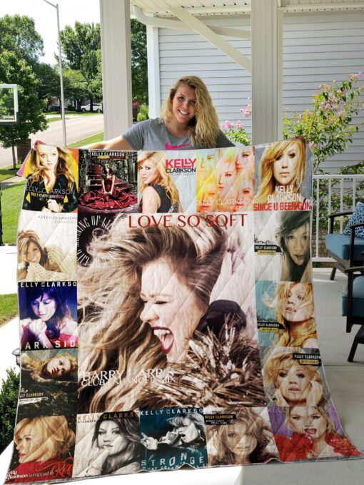 Buy Kelly Clarkson Albums Quilt Blanket & Quilt Bedding Set For Fans Ver 17