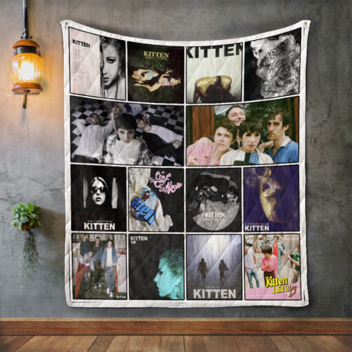 Buy Kitten Album Covers Quilt Blanket & Quilt Bedding Set