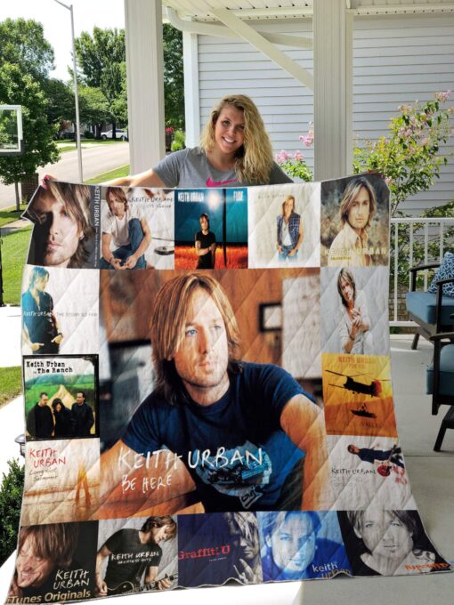 Buy Keith Urban Quilt Blanket & Quilt Bedding Set For Fans Ver 17