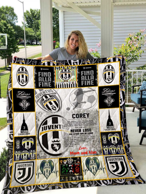 Buy Juventus F.C Quilt Blanket & Quilt Bedding Set Corey