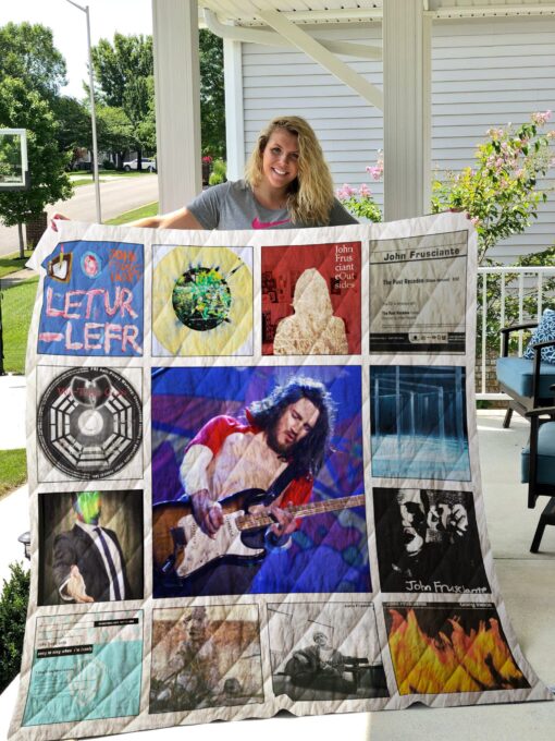 Buy John Frusciante Albums Quilt Blanket & Quilt Bedding Set For Fans Ver 13