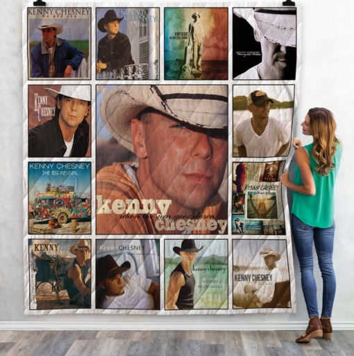 Buy Kenny Chesney Albums Quilt Blanket & Quilt Bedding Set 02