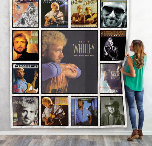 Buy Keith Whitley Albums Quilt Blanket & Quilt Bedding Set 01