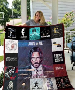 Buy John Wick Quilt Blanket & Quilt Bedding Set 01