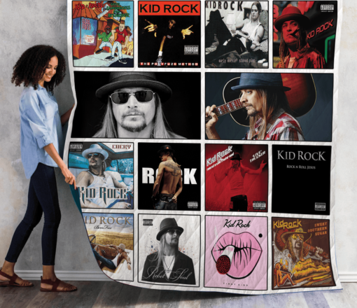 Buy Kid Rock Albums Quilt Blanket & Quilt Bedding Set - Meteew