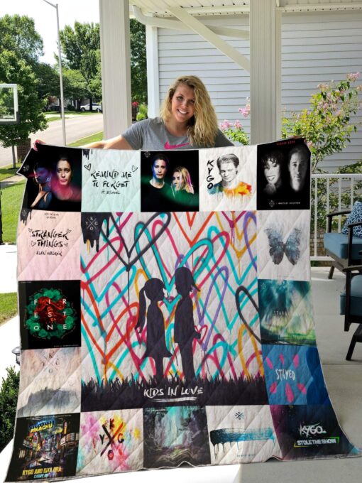 Buy Kygo Albums Quilt Blanket & Quilt Bedding Set For Fans Ver 17