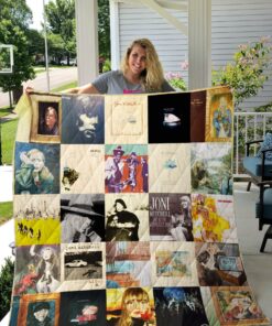 Buy Joni Mitchell Quilt Blanket & Quilt Bedding Set For Fans Ver 25