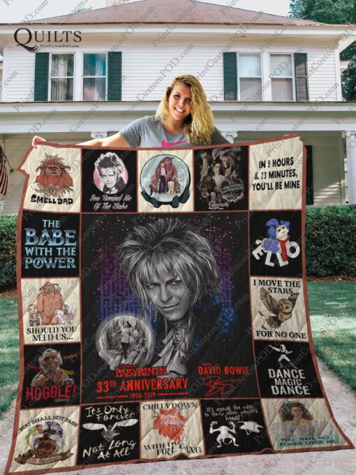 Buy Labyrinth 33Rd Anniversary 1986-2019 Quilt Blanket & Quilt Bedding Set