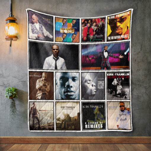 Buy Kirk Franklin Album Covers Quilt Blanket & Quilt Bedding Set