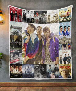 Buy Jonas Brothers Album Covers Quilt Blanket & Quilt Bedding Set