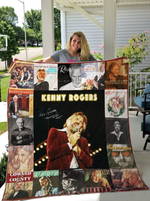 Buy Kenny Rogers Quilt Blanket & Quilt Bedding Set For Fans Ver 17