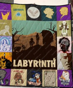 Buy Labyrinth Quilt Blanket & Quilt Bedding Set  Ver.0317