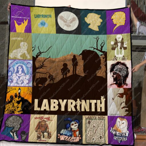 Buy Labyrinth Quilt Blanket & Quilt Bedding Set  Ver.0317