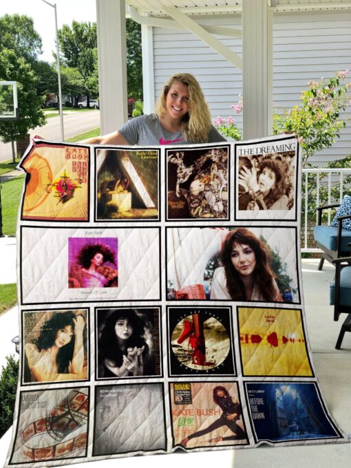 Buy Kate Bush Quilt Blanket & Quilt Bedding Set Great Customized Blanket Gifts For Birthday Christmas Thanksgiving