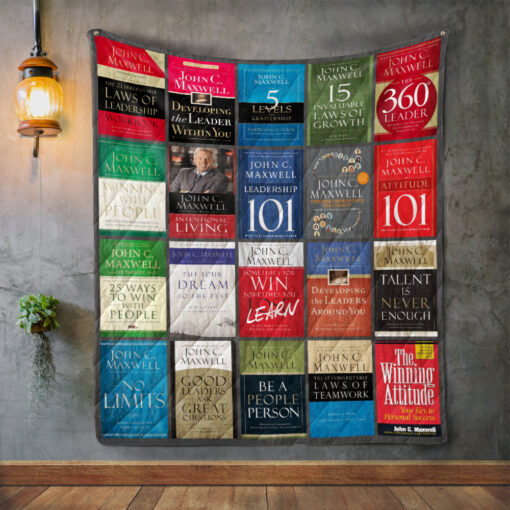 Buy John C. Maxwell Books Quilt Blanket & Quilt Bedding Set