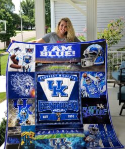 Buy Kentucky Wildcats Quilt Blanket & Quilt Bedding Set - Meteew