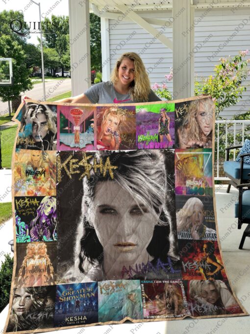 Buy Kesha Albums Quilt Blanket & Quilt Bedding Set For Fans Ver 17