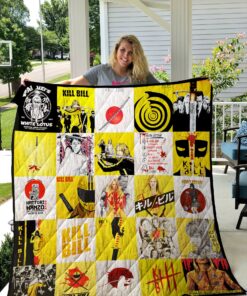 Buy Kill Bill Poster Quilt Blanket & Quilt Bedding Set