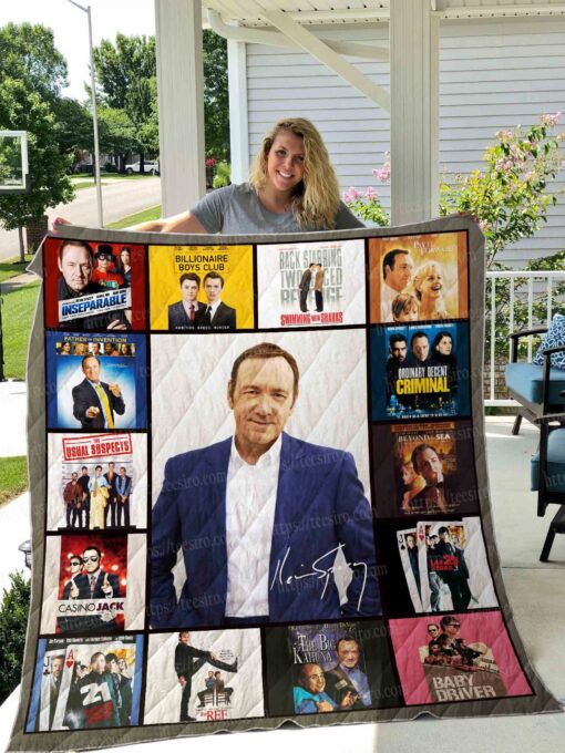 Buy Kevin Spacey Quilt Blanket & Quilt Bedding Set 01