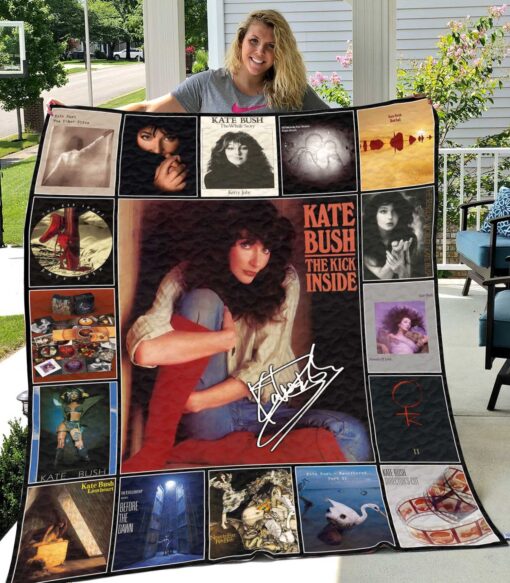 Buy Kate Bush The Kick Inside Quilt Blanket & Quilt Bedding Set Great Customized Blanket Gifts For Birthday Christmas Thanksgiving