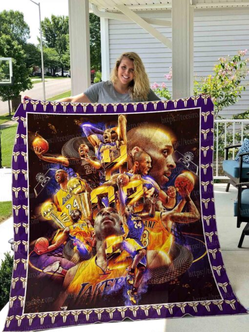 Buy Kobe Bryant Lakers All Season Plus Size Quilt Blanket & Quilt Bedding Set