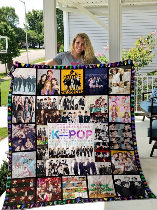 Buy Kpop Bands Quilt Blanket & Quilt Bedding Set