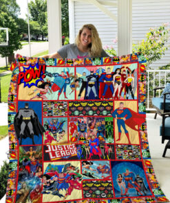 Buy Justice League Quilt Blanket & Quilt Bedding Set Gift Birthday Christmas Dc Movie Justice League Dc