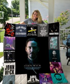 Buy John Wick Quilt Blanket & Quilt Bedding Set For Fans Ver 17-1