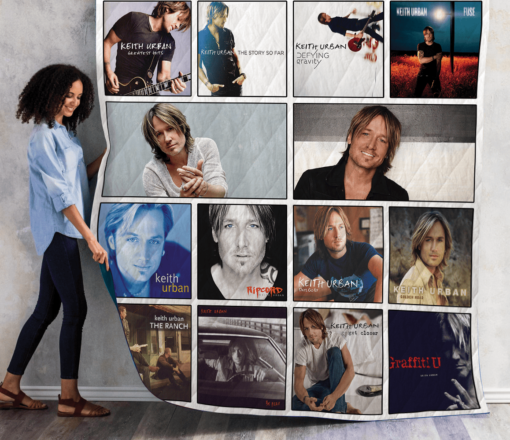 Buy Keith Urban Albums Quilt Blanket & Quilt Bedding Set 01