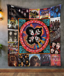 Buy Kiss Album Covers Quilt Blanket & Quilt Bedding Set