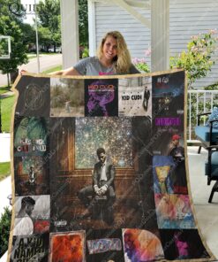 Buy Kid Cudi Albums Quilt Blanket & Quilt Bedding Set For Fans Ver 17