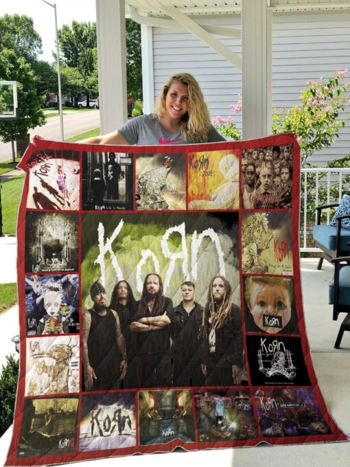 Buy Korn Style 2 Quilt Blanket & Quilt Bedding Set - Meteew