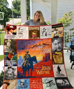 Buy John Wayne Quilt Blanket & Quilt Bedding Set 01