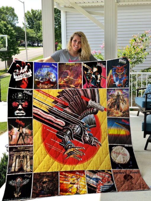 Buy Judas Priest Quilt Blanket & Quilt Bedding Set 0748