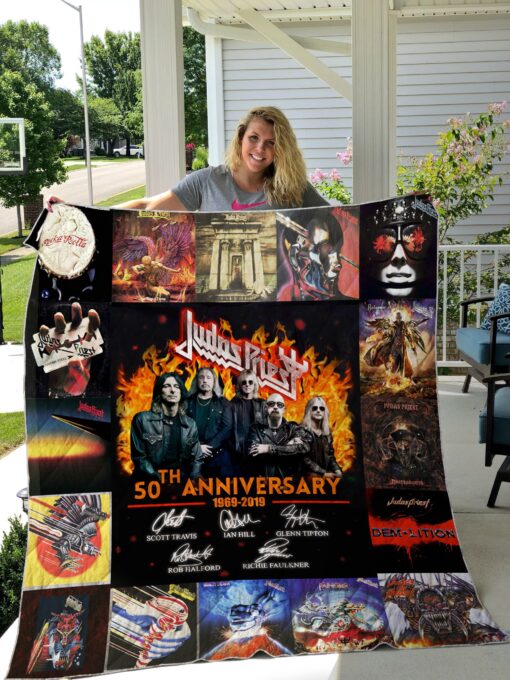 Buy Judas Priest Style 3 Quilt Blanket & Quilt Bedding Set