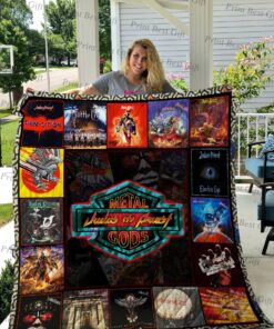 Buy Judas Priest Albums Cover Poster Quilt Blanket & Quilt Bedding Set