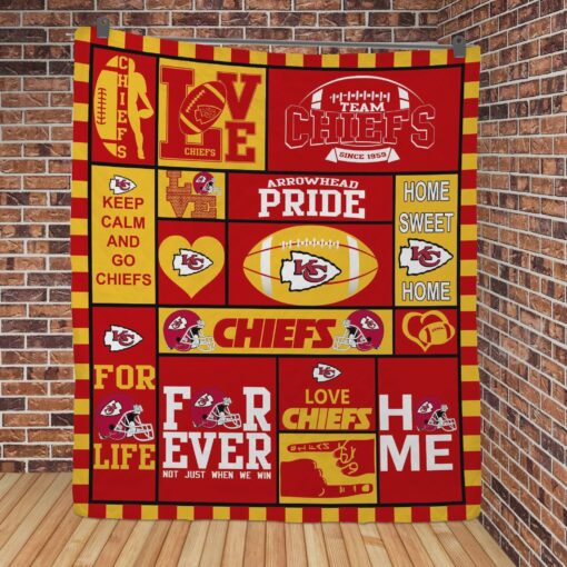 Buy Kansas City Chiefs Quilt, Kansas City Chiefs Nfl Quilt Blanket & Quilt Bedding Set