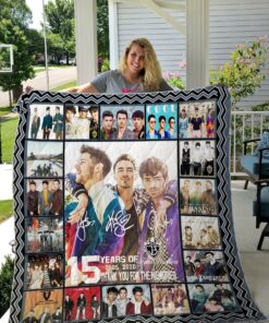 Buy Jonas Brothers Happiness Begins Tour Quilt Blanket & Quilt Bedding Set