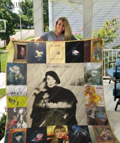 Buy Joni Mitchell Quilt Blanket & Quilt Bedding Set For Fans Ver 17