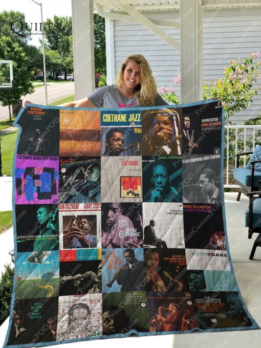 Buy John Coltrane Albums Quilt Blanket & Quilt Bedding Set For Fans Ver 25