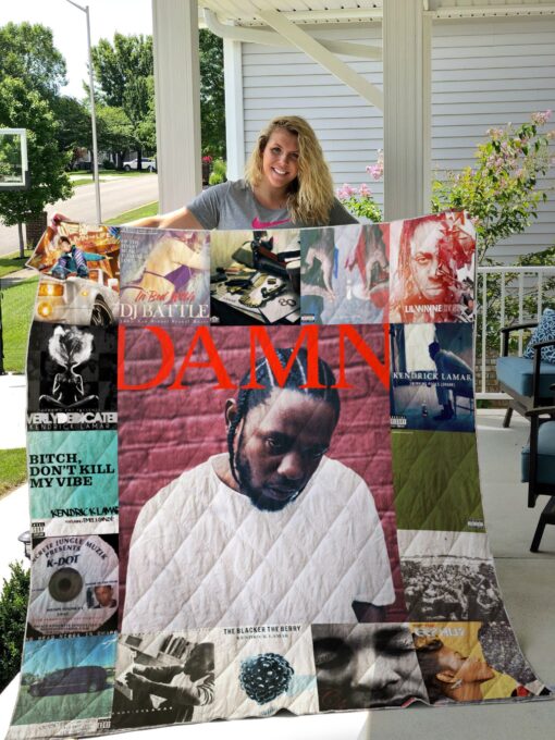 Buy Kendrick Lamar Albums Quilt Blanket & Quilt Bedding Set For Fans Ver 17