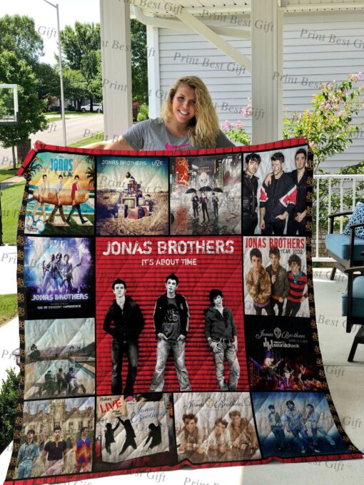 Buy Jonas Brothers Albums Cover Poster Quilt Blanket & Quilt Bedding Set