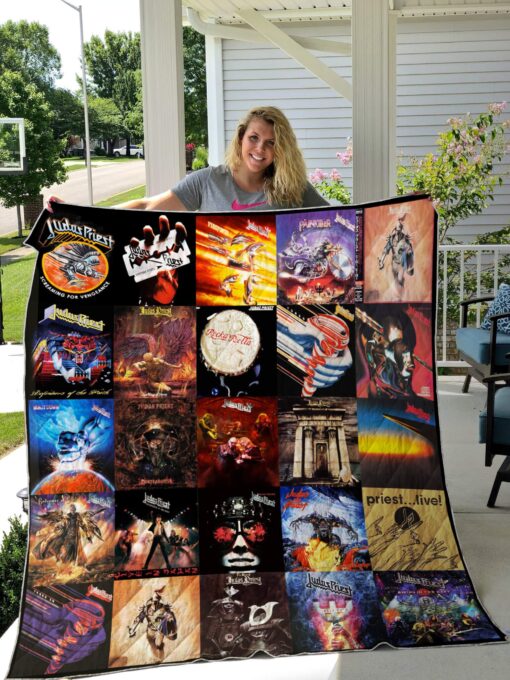 Buy Judas Priest Quilt Blanket & Quilt Bedding Set 0788