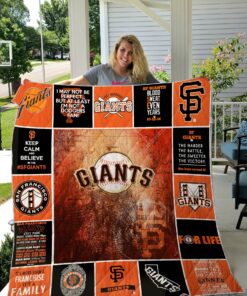 Buy Keep Calm And Believe In The San Francisco Giants Quilt Blanket & Quilt Bedding Set Great Customized Blanket Gifts For Birthday Christmas Thanksgiving