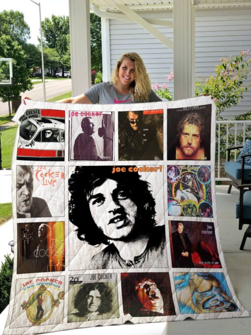 Buy Joe Cocker Albums Quilt Blanket & Quilt Bedding Set Ver 13