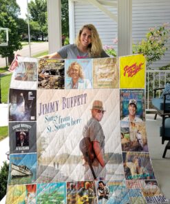 Buy Jimmy Buffett Quilt Blanket & Quilt Bedding Set 0970