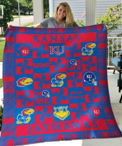 Buy Kansas Jayhawks Ver2 Quilt Blanket & Quilt Bedding Set