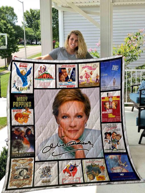 Buy Julie Andrews Quilt Blanket & Quilt Bedding Set 01